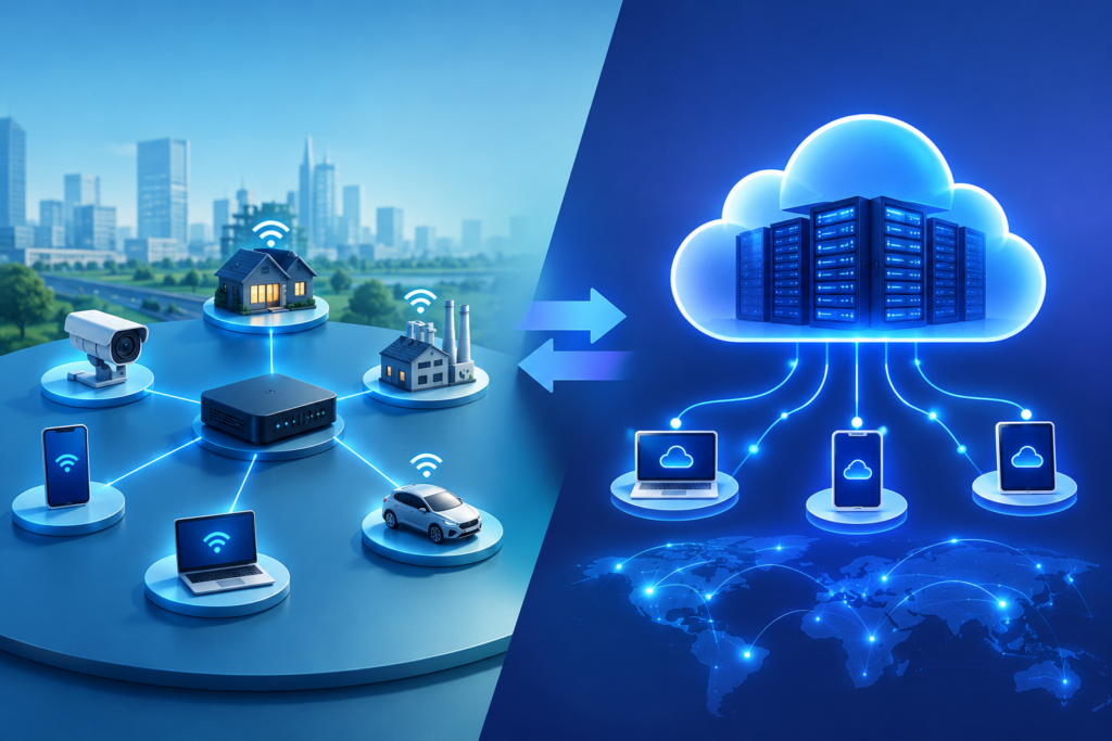 Edge Computing vs Cloud Computing